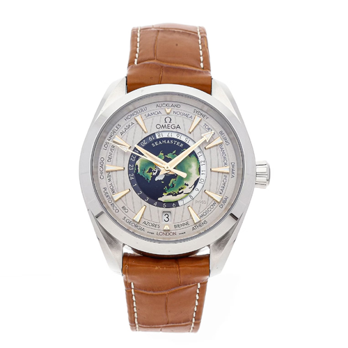 Luxury Watch Seamaster Aqua Terra GMT Worldtimer (Refurbished)